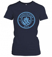 Manchester City  Mono crest tee Women's T-Shirt Women's T-Shirt - HHHstores