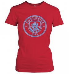Manchester City  Mono crest tee Women's T-Shirt Women's T-Shirt - HHHstores