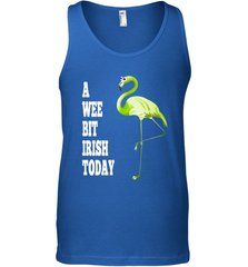 A Wee Bit Irish Today Flamingo St. Patrick's Day Men's Tank Top Men's Tank Top - HHHstores