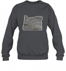 Oregon Pride Tee, Oregon Coast Tshirt, Forest Tree Crewneck Sweatshirt Crewneck Sweatshirt - HHHstores