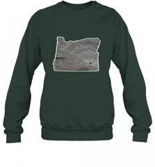 Oregon Pride Tee, Oregon Coast Tshirt, Forest Tree Crewneck Sweatshirt Crewneck Sweatshirt - HHHstores
