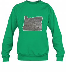 Oregon Pride Tee, Oregon Coast Tshirt, Forest Tree Crewneck Sweatshirt Crewneck Sweatshirt - HHHstores