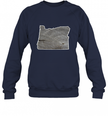 Oregon Pride Tee, Oregon Coast Tshirt, Forest Tree Crewneck Sweatshirt Crewneck Sweatshirt - HHHstores