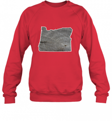 Oregon Pride Tee, Oregon Coast Tshirt, Forest Tree Crewneck Sweatshirt Crewneck Sweatshirt - HHHstores