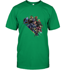 Marvel Avengers Endgame Action Pose Logo Men's T-Shirt Men's T-Shirt - HHHstores