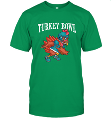 Cool Turkey Bowl _ Funny Thanksgiving Football Player Men's T-Shirt Men's T-Shirt - HHHstores