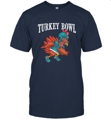 Cool Turkey Bowl _ Funny Thanksgiving Football Player Men's T-Shirt Men's T-Shirt - HHHstores