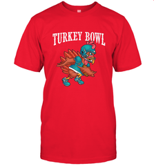 Cool Turkey Bowl _ Funny Thanksgiving Football Player Men's T-Shirt Men's T-Shirt - HHHstores