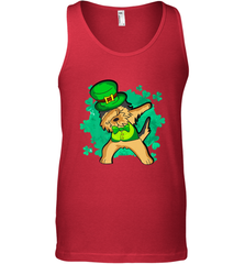 Dabbing Irish Terrier Dog Leprechaun St Patricks Day Ireland Men's Tank Top Men's Tank Top - HHHstores