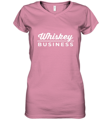 Whiskey Business Drinking St Patrick's Day Women's V-Neck T-Shirt Women's V-Neck T-Shirt - HHHstores