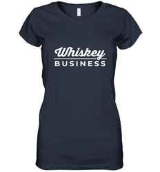 Whiskey Business Drinking St Patrick's Day Women's V-Neck T-Shirt