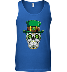 Sugar Skull Leprechaun T Shirt St Patricks Day Women Men Men's Tank Top Men's Tank Top - HHHstores