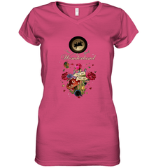 I Found Myself In Wonderland  Alice In Wonderland Women's V-Neck T-Shirt Women's V-Neck T-Shirt - HHHstores
