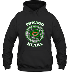 NFL Chicagi Bears Logo Happy St Patrick's Day Hooded Sweatshirt
