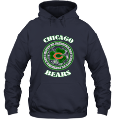 NFL Chicagi Bears Logo Happy St Patrick's Day Hooded Sweatshirt