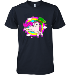 Irish Leprechaun Unicorn Cute St Patricks Day Ireland Men's Premium T-Shirt Men's Premium T-Shirt - HHHstores