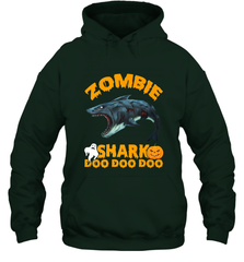 Zombie Shark Doo Doo Doo Halloween Shake Costume Lover Gifts Hooded Sweatshirt Hooded Sweatshirt - HHHstores
