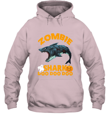 Zombie Shark Doo Doo Doo Halloween Shake Costume Lover Gifts Hooded Sweatshirt Hooded Sweatshirt - HHHstores
