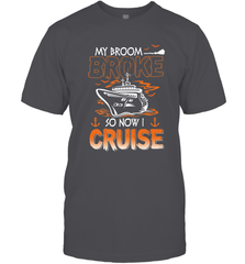 My Broom Broke So Now I Cruise Halloween Cruising Men's T-Shirt Men's T-Shirt - HHHstores