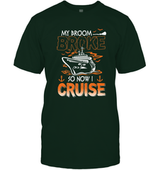 My Broom Broke So Now I Cruise Halloween Cruising Men's T-Shirt Men's T-Shirt - HHHstores