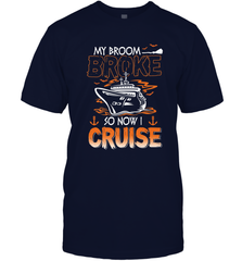 My Broom Broke So Now I Cruise Halloween Cruising Men's T-Shirt Men's T-Shirt - HHHstores