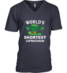 Shortest Leprechaun Funny Family St. Patrick's Day Men's V-Neck Men's V-Neck - HHHstores