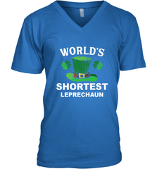 Shortest Leprechaun Funny Family St. Patrick's Day Men's V-Neck Men's V-Neck - HHHstores