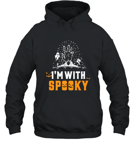 Spooky Halloween Costume Scary Gift Hooded Sweatshirt Hooded Sweatshirt / Black / S Hooded Sweatshirt - HHHstores