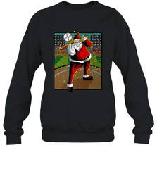 Baseball Santa Ugly Christmas Sports Graphic Print Design Crewneck Sweatshirt Crewneck Sweatshirt - HHHstores