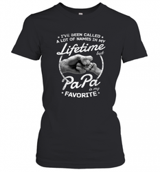 Papa Fathers Day Grandpa or Dad Women's T-Shirt