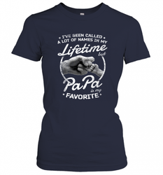 Papa Fathers Day Grandpa or Dad Women's T-Shirt