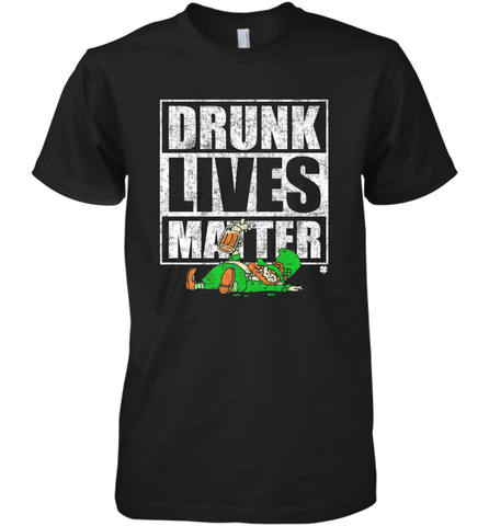 Drunk Lives Matter Leprechaun St Patricks Day Men's Premium T-Shirt Men's Premium T-Shirt / Black / XS Men's Premium T-Shirt - HHHstores