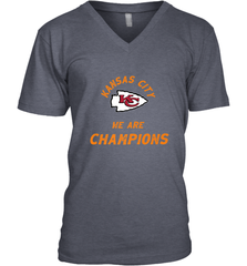 KC Kansas City Tribal Arrowhead we are Champions Men's V-Neck Men's V-Neck - HHHstores