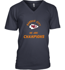 KC Kansas City Tribal Arrowhead we are Champions Men's V-Neck Men's V-Neck - HHHstores