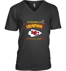 NFL Kansas City Chiefs Pro Line by Fanatics Super Bowl LIV Champions Men's V-Neck