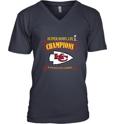 NFL Kansas City Chiefs Pro Line by Fanatics Super Bowl LIV Champions Men's V-Neck