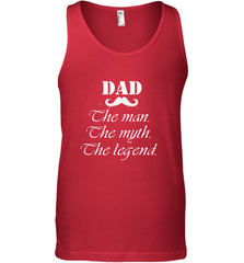 Dad the man the myth the legend Happy Father's day Men's Tank Top Men's Tank Top - HHHstores