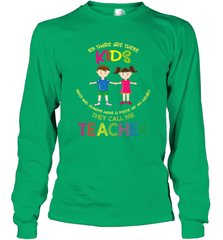 They Call Me Teacher School Kids Fun Appreciation Long Sleeve T-Shirt Long Sleeve T-Shirt - HHHstores