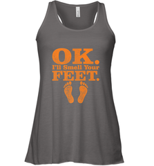OK I'll Smell Your Feet Trick Or Treat Halloween Gift Women's Racerback Tank Women's Racerback Tank - HHHstores