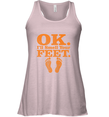 OK I'll Smell Your Feet Trick Or Treat Halloween Gift Women's Racerback Tank Women's Racerback Tank - HHHstores
