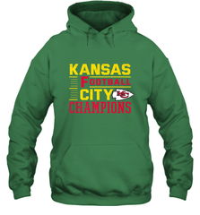 Kansas City Football Champions Vintage KC Distressed Gift Hooded Sweatshirt Hooded Sweatshirt - HHHstores