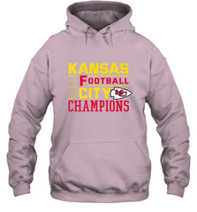Kansas City Football Champions Vintage KC Distressed Gift Hooded Sweatshirt Hooded Sweatshirt - HHHstores