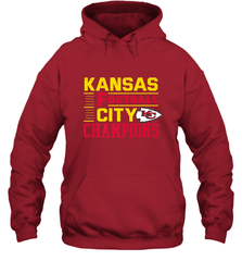 Kansas City Football Champions Vintage KC Distressed Gift Hooded Sweatshirt Hooded Sweatshirt - HHHstores