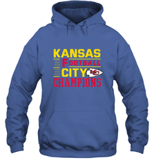 Kansas City Football Champions Vintage KC Distressed Gift Hooded Sweatshirt Hooded Sweatshirt - HHHstores