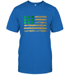 American Flag Green Shamrock Shirt St Patricks Day Men's T-Shirt Men's T-Shirt - HHHstores