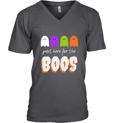 Just Here For The Boos Shirt Funny Halloween Drinking Men's V-Neck Men's V-Neck - HHHstores