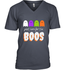 Just Here For The Boos Shirt Funny Halloween Drinking Men's V-Neck Men's V-Neck - HHHstores