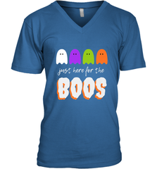 Just Here For The Boos Shirt Funny Halloween Drinking Men's V-Neck Men's V-Neck - HHHstores