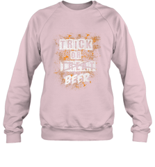 Trick or Beer Funny Halloween Trick or Treat Crewneck Sweatshirt Crewneck Sweatshirt - HHHstores