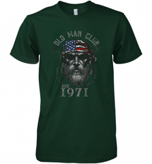 Old Man Club_ Established 1971 Men's Premium T-Shirt Men's Premium T-Shirt - HHHstores